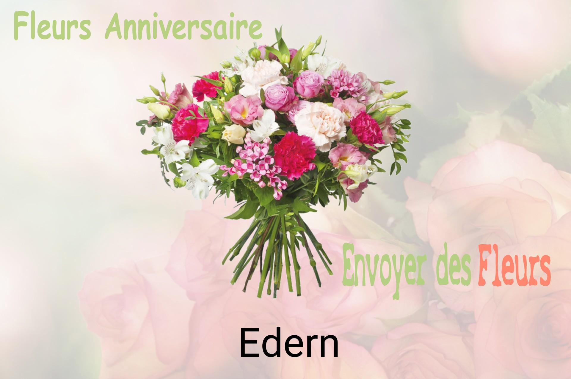 Bouquet de fleurs d’anniversaire livré à Edern